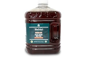 Blue Green Agave Organic Nectar, Raw Blue, 176 Ounce