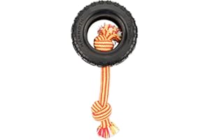 MAMMOTH PET PRODUCTS Mammoth TireBiter2 Tug & Toss For Strong Chewers Large Dogs Up To 90-Pounds