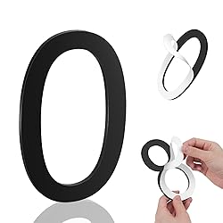 Merear 6 Inch Modern Black Acrylic House