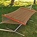 Algoma 4910 Two Point Tight Weave Caribbean Hammock, Brown