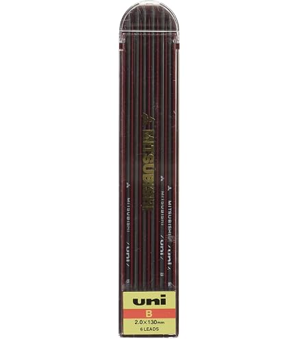 Minas De Grafito Koh-i-noor 4190 6B – Para Portaminas De 2.0 Mm, Dibujo Técnico Y Sombreado
