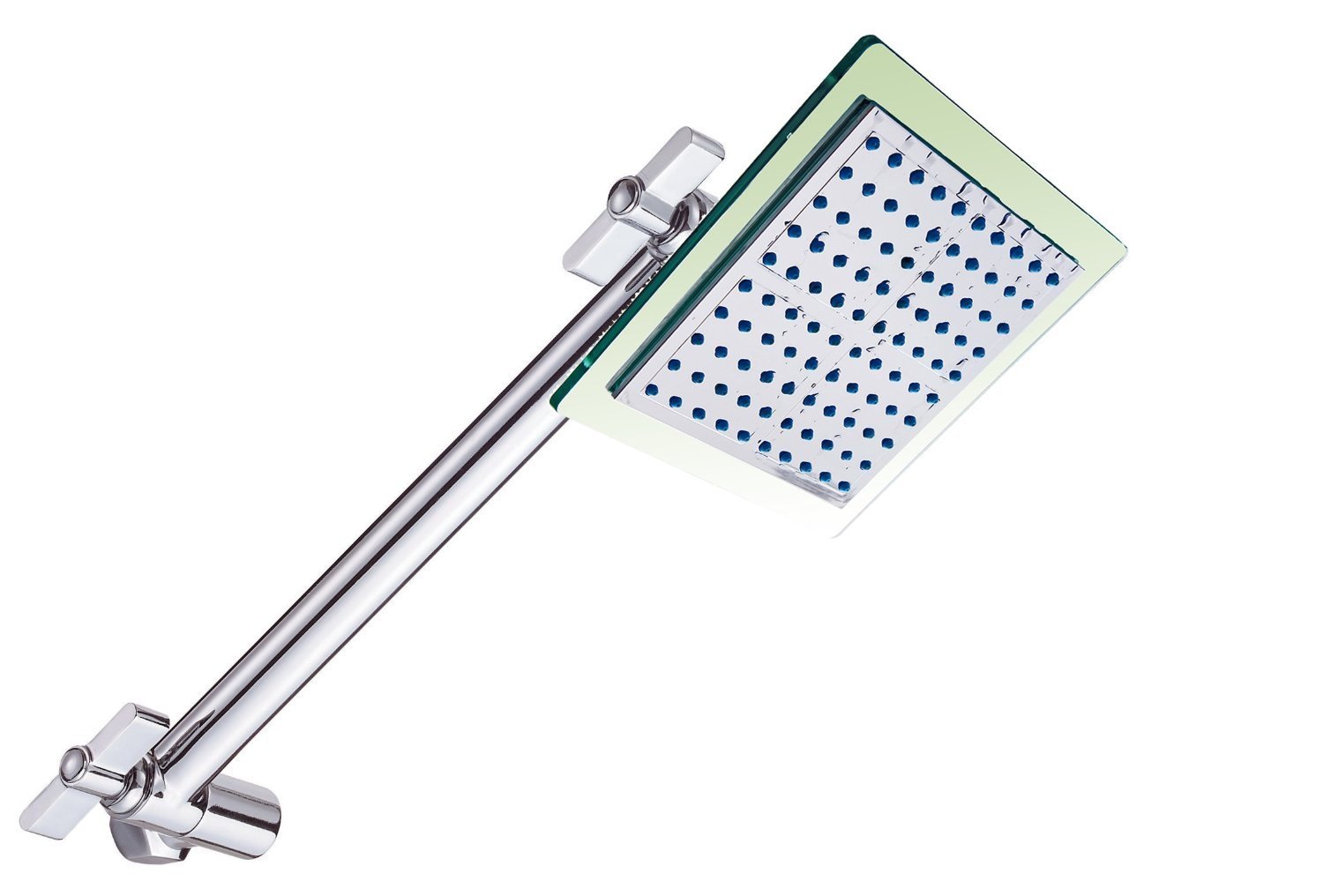 AKDY 11" Length Brass Adjustable Height Shower Head Arm Panel