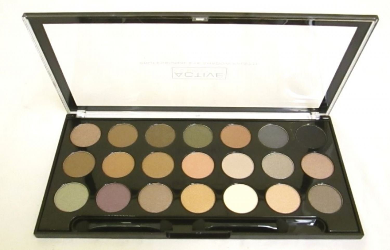Active Cosmetics Professional Eyeshadow Palette, 31.5 g, 21-Piece