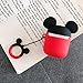 DISNEY COLLECTION Airpods Case, 3D Cute Cartoon Airpods Cover Accessories Soft Silicone Wireless Charging Headphone Case Shockproof Protective Cover Skin for AirPods 1/2（Mickey Mouse）thumb 3