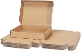 RLAVBL 25 Pack 280x204x51 mm Corrugated Shipping Boxes Brown
