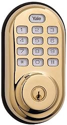 Yale Security Electronic Push Button Deadbolt Fully