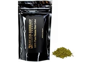 JUST FOR REDHEADS Economy Size Henna Hair Color for Redheads (3oz) (Strawberry Blonde)