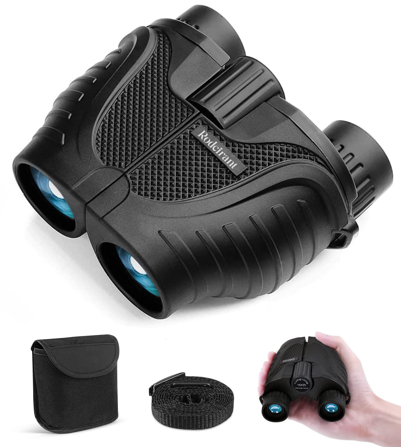 Photo 1 of 15X25 Compact HD Binoculars for Adults and Kids,Lightweight Design for Opera,Bird Watching, Traveling,Football Games,Cruise or Other Outside Activity.