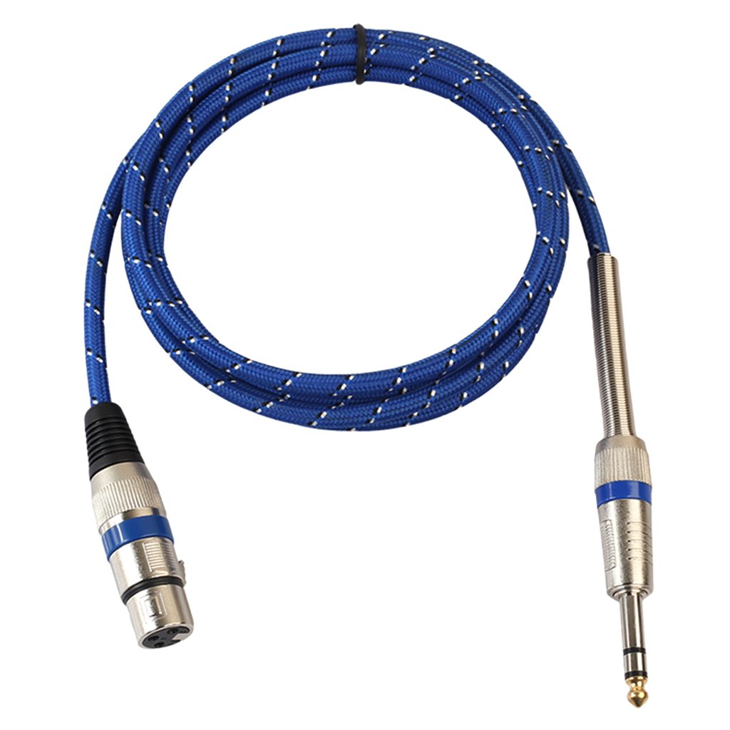 TRS a XLR Cable de MicrÓFono Balanceado para Audio de Instrumento para