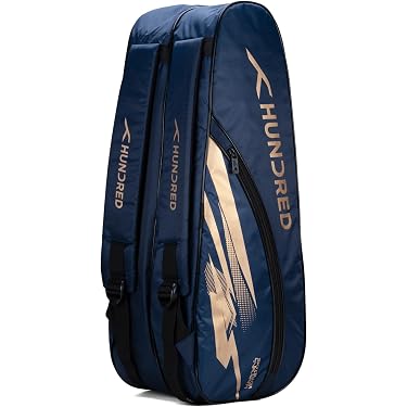 Sac De Transport Pour 2 Raquettes De Badminton - Tissu Oxford Imperméable Et Bandoulière Réglable - Noir