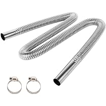 Raccord Échappement Diesel 24mm - Acier Inox 316 - Pour Chauffage Bateau, Camion, Voiture