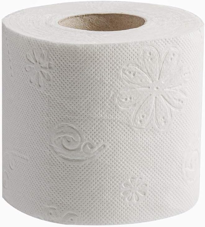 Mavi Beyaz Soft Toilet Paper 100% Cellulose- 12 Rolls/ Case , 2-Ply, White, 150 Sheets / Roll: Health & Personal Care