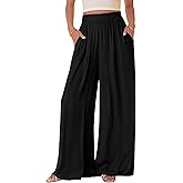 BTFBM Wide Leg Pants Woman Spring 2026 Pockets Loose Flowy Trousers Lounge Palazzo Pant Beach Vacation Clothes