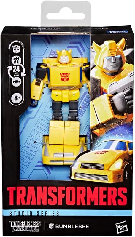Studio Series, Transformers: Devastation, Bumblebee, Figura Convertible Deluxe Class de 10,5 cm, Robots de Juguete, A Partir de 8 años — foto 2 de 8