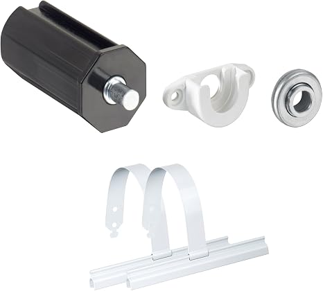 Rolladen-Zubehör-Set Für Rollwin SW60 Motor – Aufhängefedern, Lager, Walzenkapsel | Für 60 Mm Wellen | Nachrüstung Für Smarte Rollladen