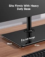 ErGear Dual Monitor Stand 13-32 inch Freestanding Desk Mount 8kg/Arm view 2