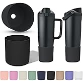 KGULQ 2Pcs Higher Boot Compatible with Owala Freesip Sway 30oz & 40oz, Tall Anti-Slip Prevents Scratches Protective Sleeve for Sway Water Bottle & Tumbler