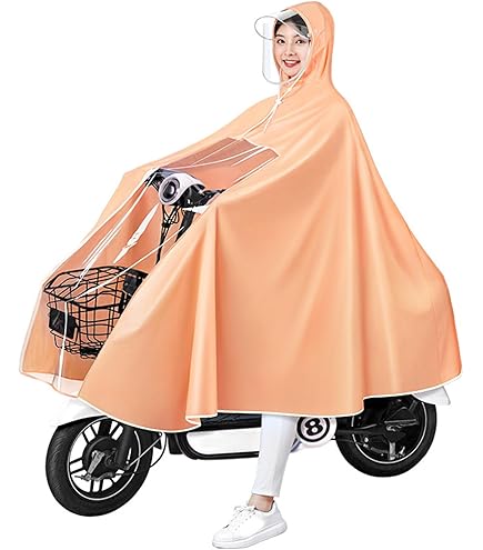 Amazon.com: Fockety Rain Poncho, Reusable All Round Electric