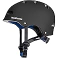 Nocihcass Skateboard Helmet,Bike Helmets for Adults - Commuter, Bike, Skate, Scooter, Longboard & Incline Skating - Shock-Absorbing, Highly-Protective & Premium Ventilation