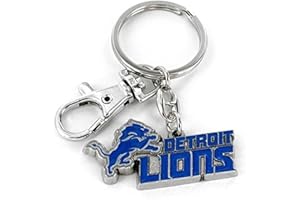 aminco NFL unisex-adult Nfl Heavyweight Logo Keychain