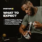 SPORTTAPE Zinc Oxide Finger Tape White 1.25cm x 10m Box of 24 Rolls view 7