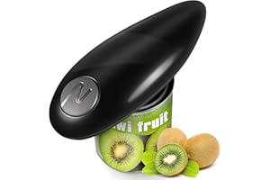 Vivibyan Electric Can Opener, One Touch Switch Automatic Can Opener Smooth Edge for Almost Size Cans, Best Kitchen Gadgets Electric Can Openers for Kitchen Seniors with Arthritis, 🥇No.1 Black