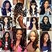 UNice Hair Brazilian Body Wave Virgin Hair 20 22 24 inches 3 Bundles, 100% Unprocessed Brazilian Wavy Human Hair Weave Extensions, Natural Black Color for African Americans Women Total 300g