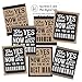 Hadley Designs 6 Will You Be My Groomsman + 1 BONUS Best Man Proposal Wine, Beer, Whiskey, Liquor Bottle Labels or Stickers Set for Groomsmen Party Favors Best Way To Ask Your Grooms Men