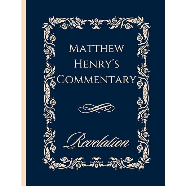 Matthew Henry Commentary Large Print: The Gospel of Matthew