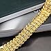 OVERMAL Fashion Jewelry Wholesale Fashion Jewelry Plated 18K Gold Men's Gold Bracelet
