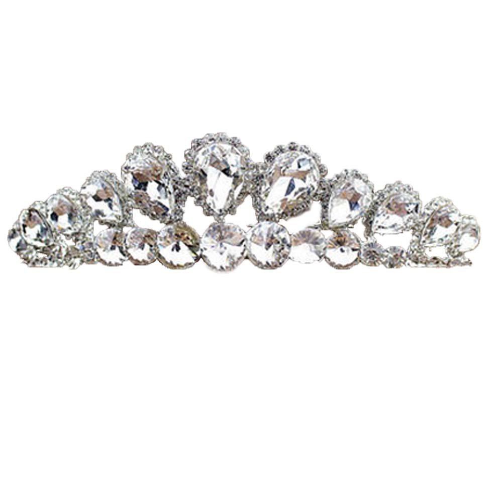 Simple Style Dazzle Sliver Alloy Wedding Hair