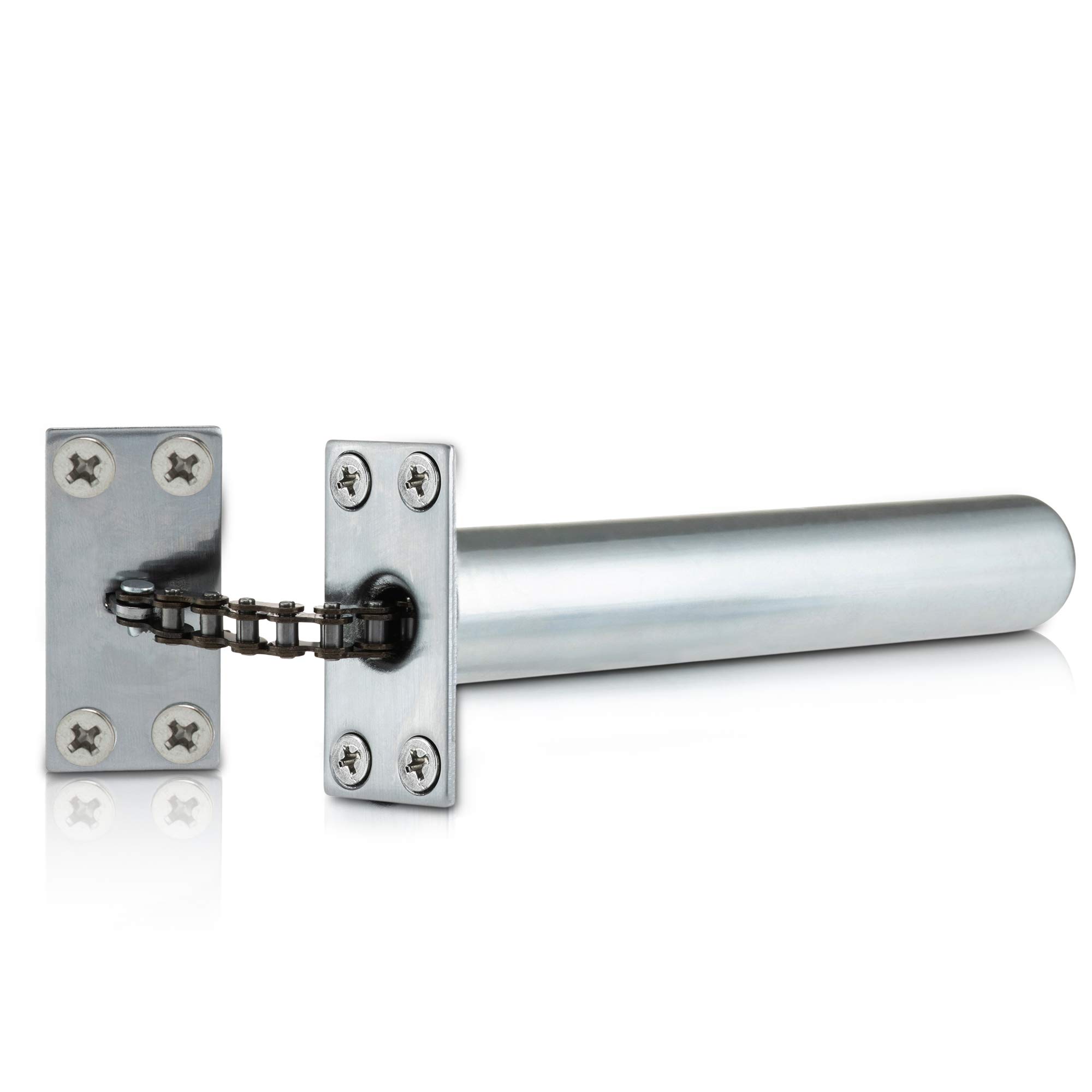 XFORT® Satin Chrome Concealed Door Closer for Internal Doors, Soft Close, Auto Close