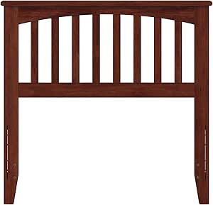 Amazon.com - Atlantic Furniture Mission Headboard, Twin, Walnut