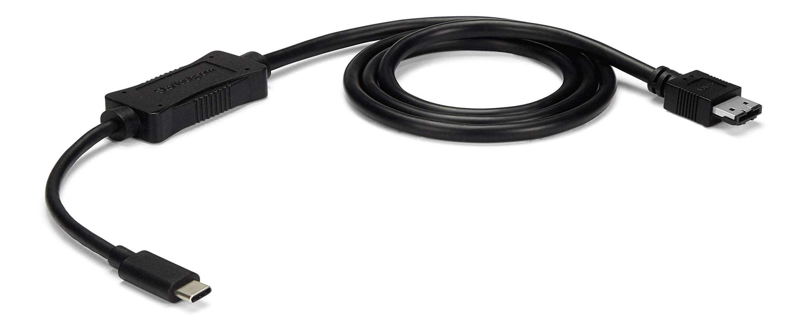 StarTech.com USB C to eSATA Cable - 3 ft / 1m - 5Gbp - For HDD / SSD / ODD - External Hard Drive Adapter - USB 3.0 to eSATA Converter (USB3C2ESAT3)