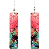 d'ears Full of Life Earrings Non-Tarnish Sterling Silver French Hook Ear Wire, made in the USA