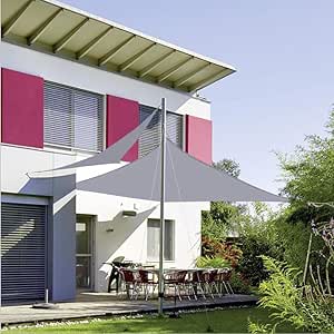 OUPAI Bloqueador Solar de Malla 4 x 8 metros (13 x 26 pies) la cortina