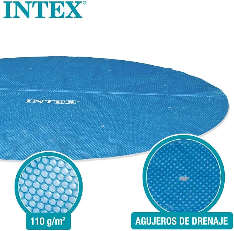 Cubierta Solar para Easy Pool 244 cm, Color Azul