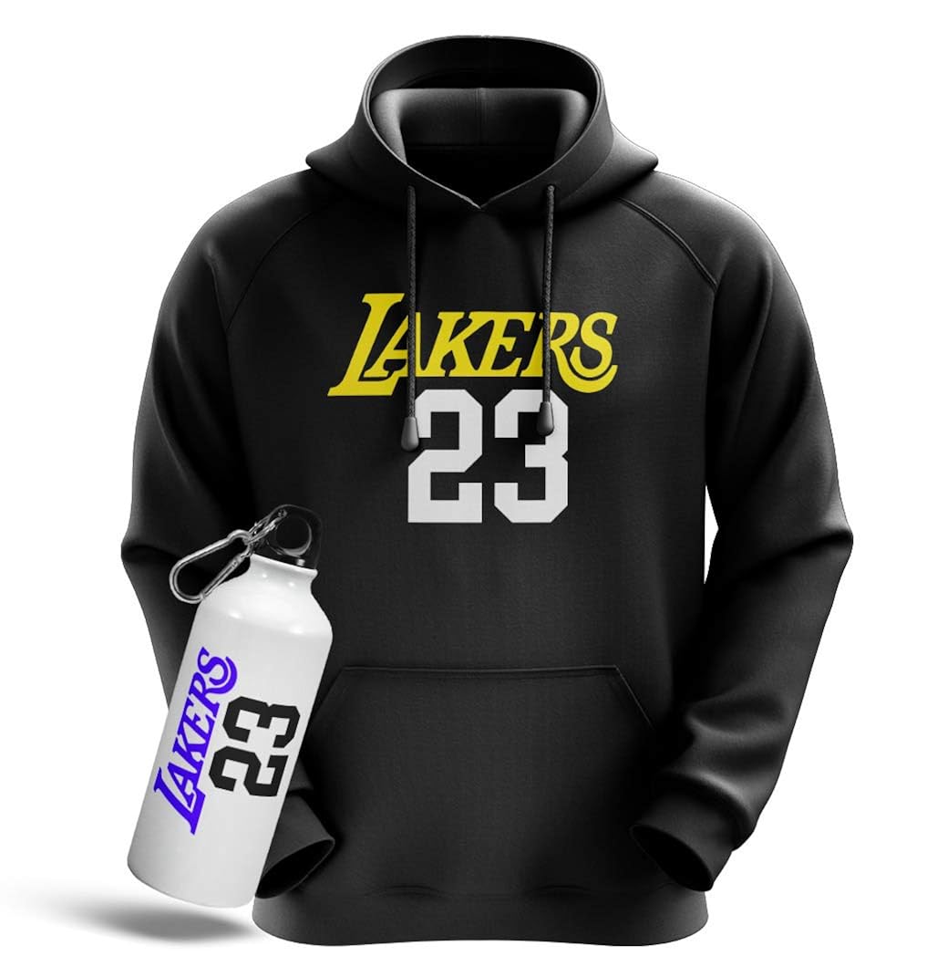 black lakers hoodie