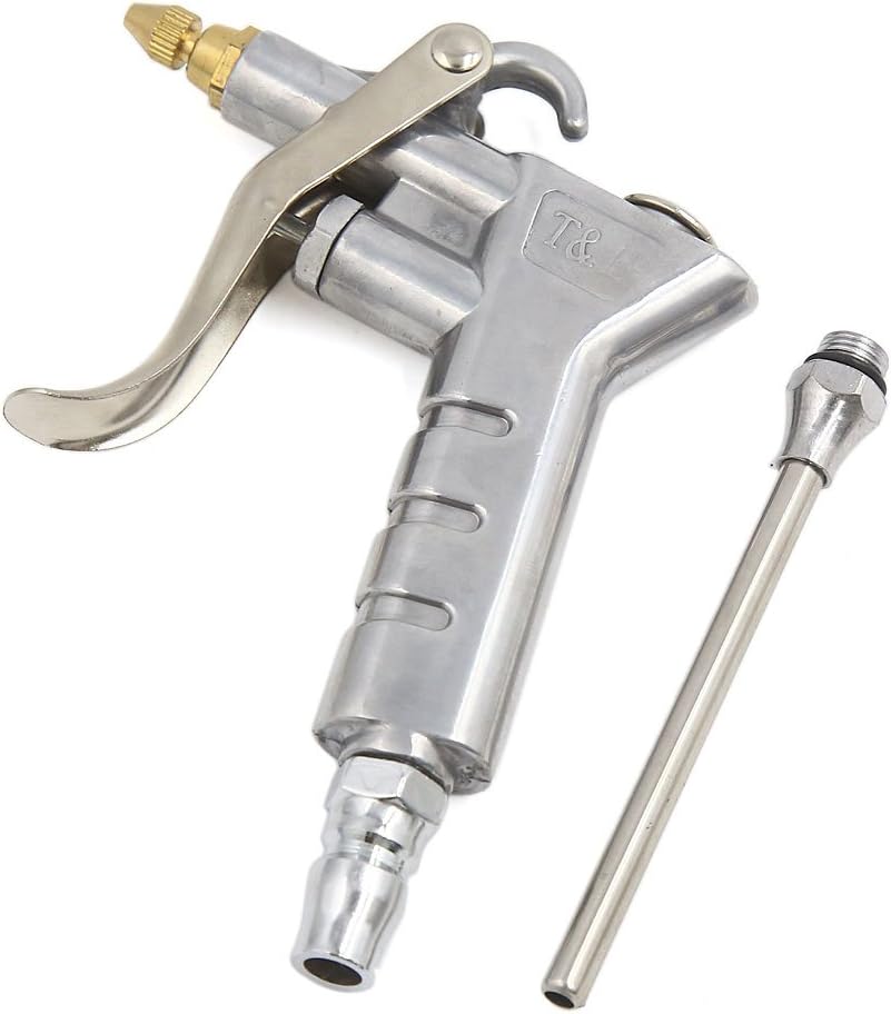 uxcell Spring Loaded Trigger Handle Air Compressor Blow Gun