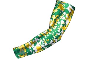BUCWILD SPORTS B Bucwild Sports Compression Arm Sleeve - Youth & Adult Sizes - Baseball Football Basketball Sports (1 Arm Sleeve)