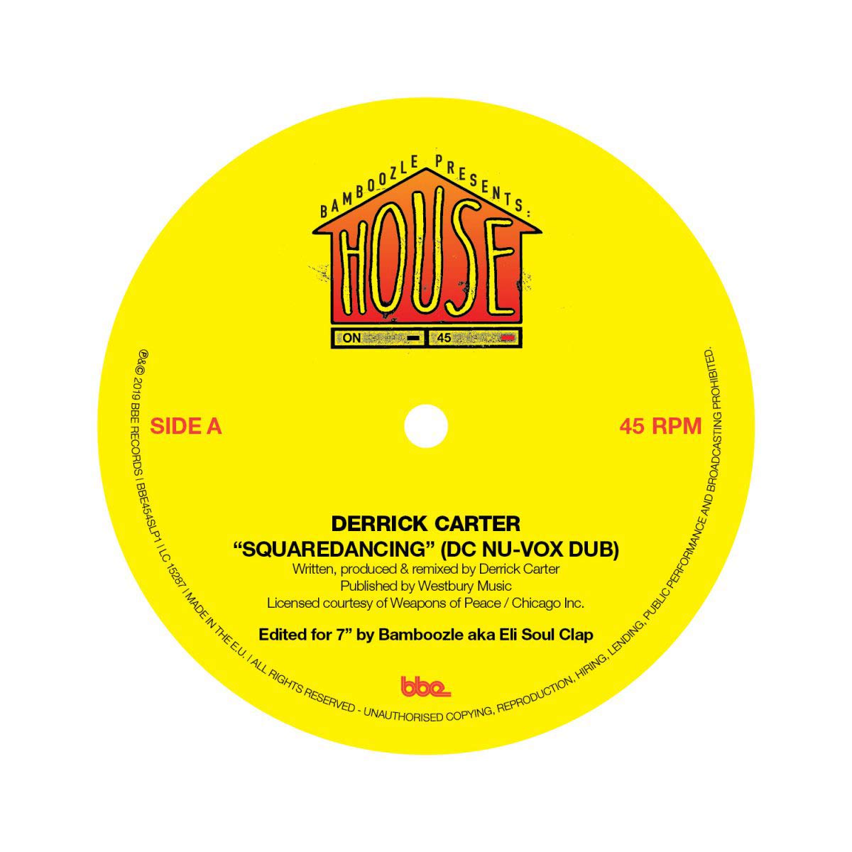 Bamboozle presents House On 45: Squaredancing (DC Nu-Vox Dub) b/w Promised Land [7" VINYL]