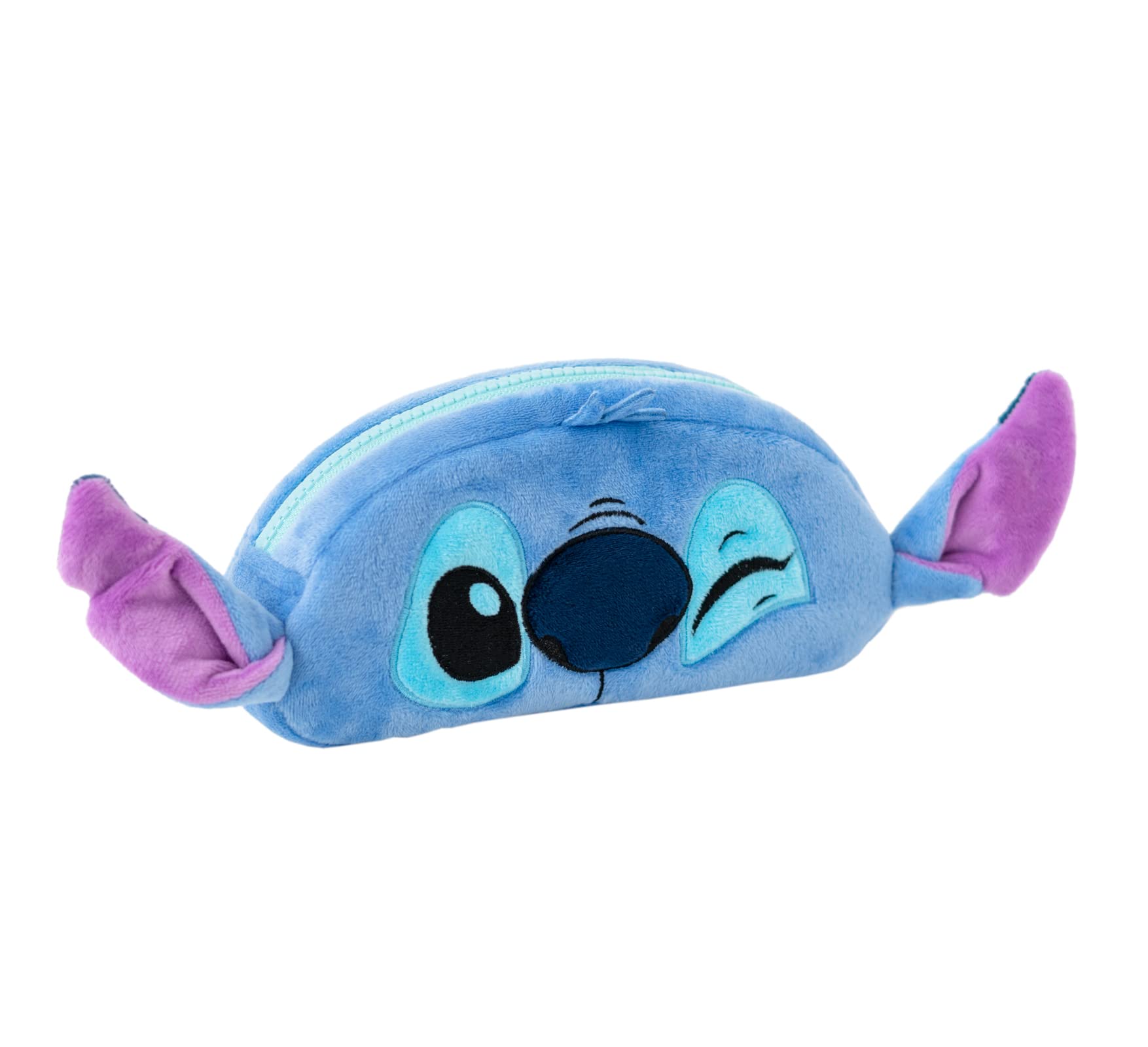 Grupo Erik School Pencil Case - Disney Stitch Stationery | Cute Makeup Bag, Plush Pencil Case, Back to School Supplies, Office Stationery Supplies | Stitch Gifts, Disney Gifts