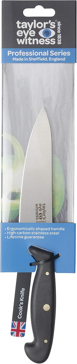 Taylors Eye Witness Professional Series British Made Cooks Kitchen Knife, 15cm Cutting Edge with an Ultra Fine, Pointed Blade - Image 5