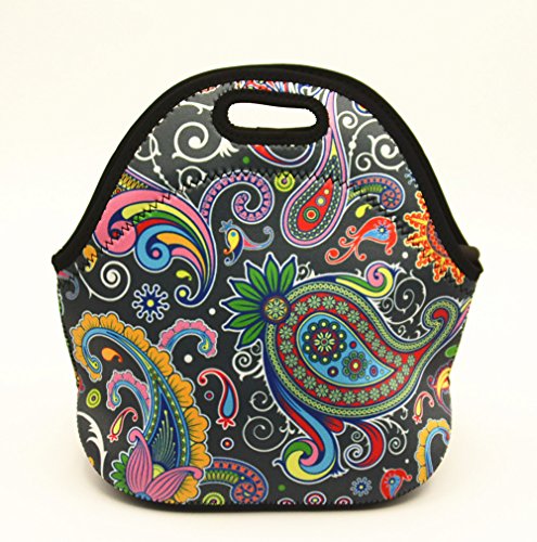Shubb neoprene lunch bag tote black
