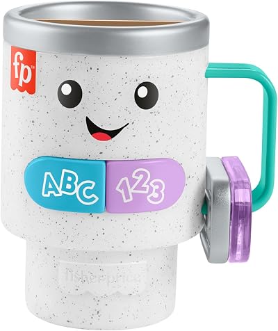 Fisher-Price Laugh & Learn Wake Up & Learn Coffee Mug Multilang HXF49