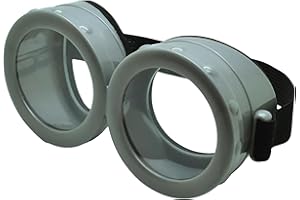 ASVP Shop Goggle Glasses With Strap For Costume Perfect For Cosplay, Halloween And Dress Up Parties