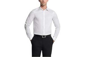 Calvin Klein Men's Dress Shirts Slim Fit Non Iron Solid