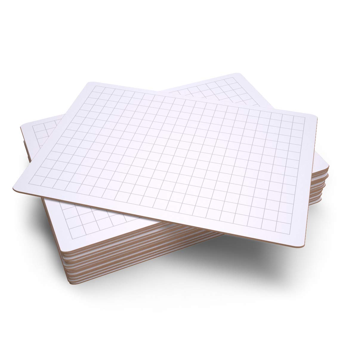 Show-me A4 Rigid Drywipe Gridded Whiteboards, Perfect Classroom Whiteboards For Teachers or Home Pack 30 GFB30 - Image 3