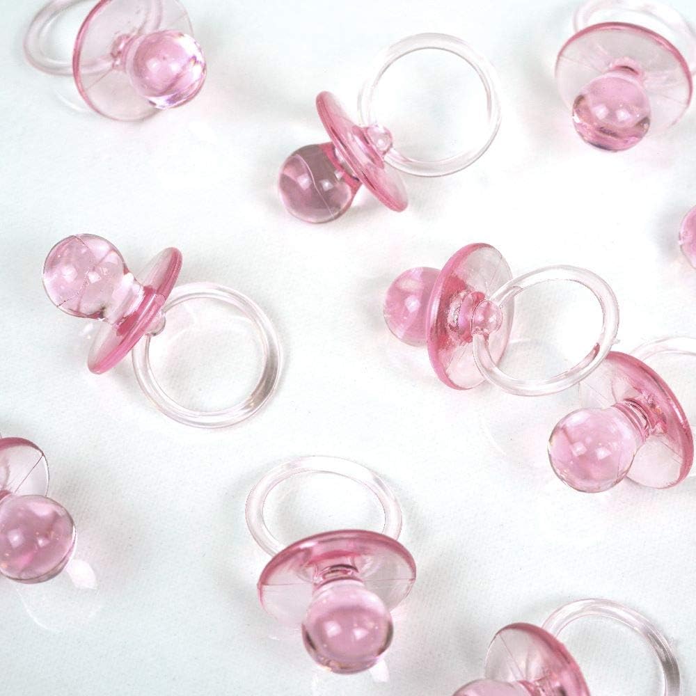 wine glass baby shower favors