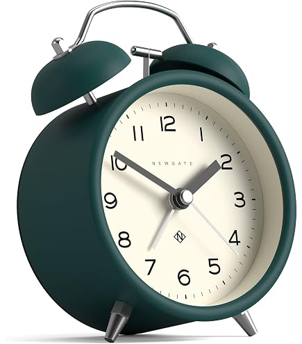 Amazon.com: NEWGATE® Theatre Alarm Clock | Modern Classic Twin
